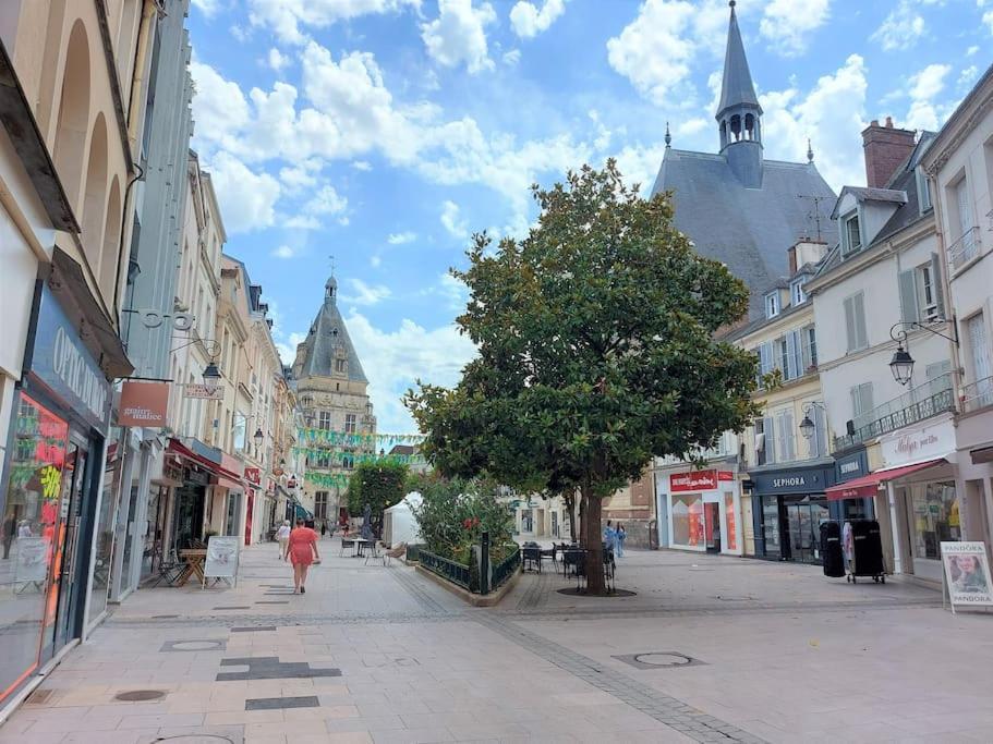 Le Chic Ethnic Dreux Apartment Bagian luar foto