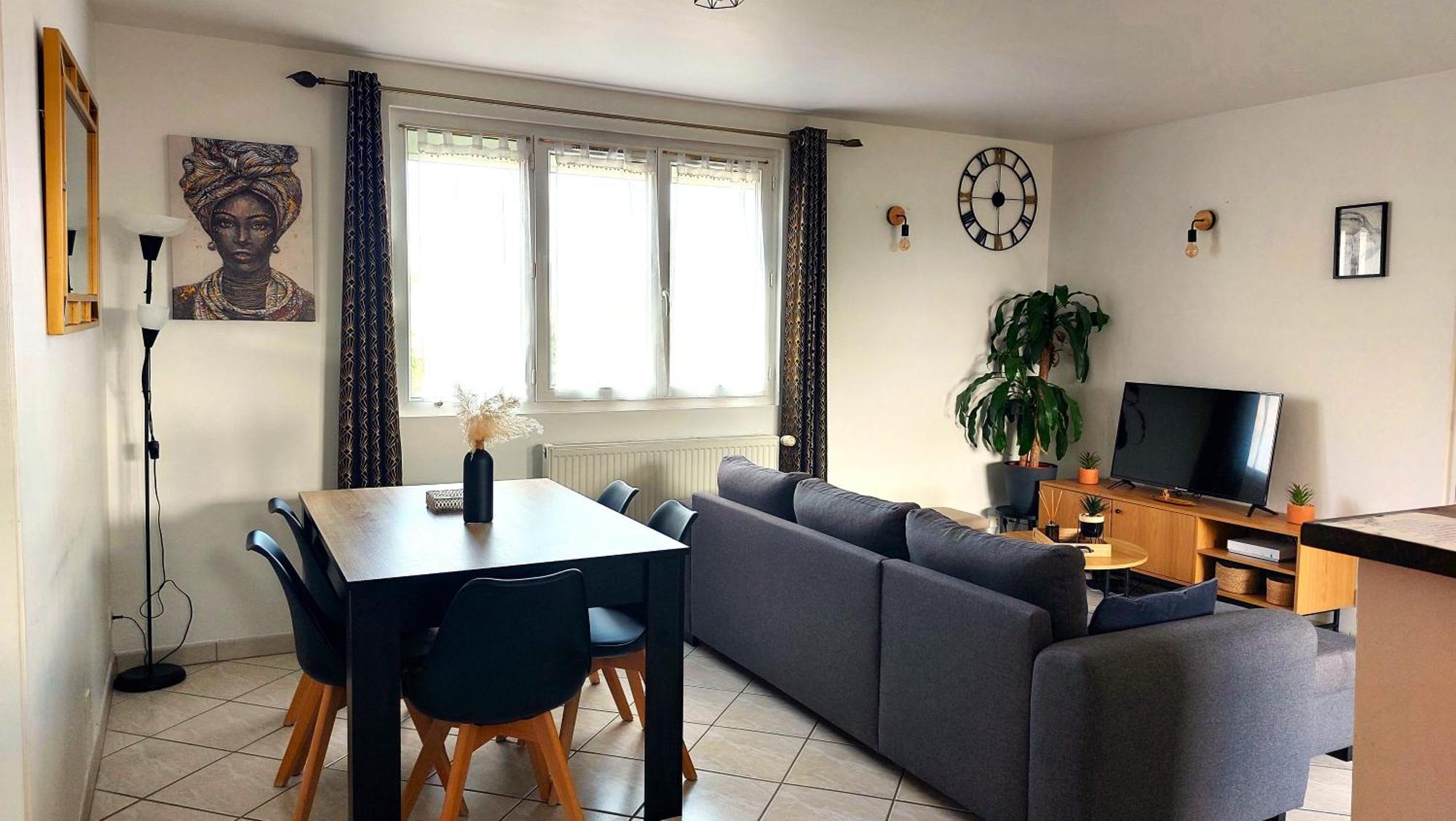 Le Chic Ethnic Dreux Apartment Bagian luar foto